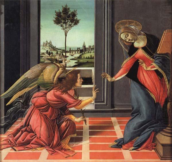 The Annunciation, Sandro Botticelli